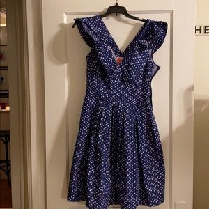 Kate Spade Geo Poplin Dress with Pockets